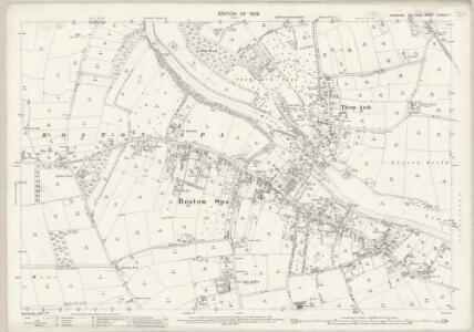 Yorkshire CLXXXIX.7 (includes: Boston Spa; Clifford; Thorp Arch) - 25 Inch Map
