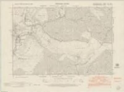 Merionethshire XLIII.NW - OS Six-Inch Map