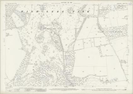 Hampshire and Isle of Wight VIII.8 (includes: Burghclere; Highclere) - 25 Inch Map