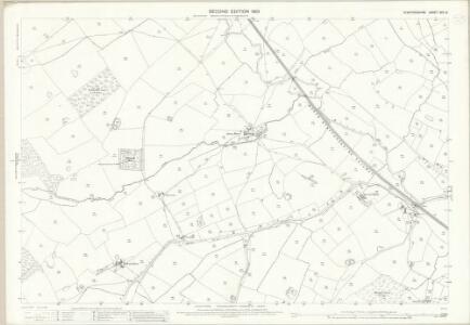 Staffordshire XXV.10 (includes: Checkley; Draycott In The Moors; Leigh) - 25 Inch Map