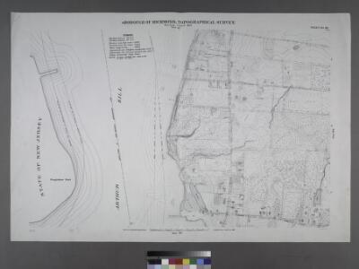 Sheet No. 88. [Includes Ploughshare Point, Fresh Kills Road (Arthur Kill Road) and (Charleston) Allentown Lane.]; Borough of Richmond, Topographical Survey.