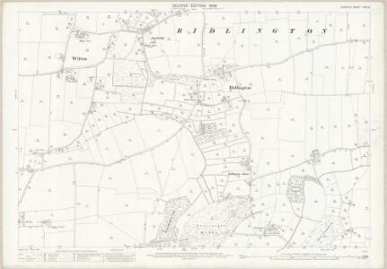 Norfolk XXIX.8 (includes: East Ruston; Happisburgh; Honing; Witton) - 25 Inch Map