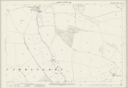 Bedfordshire XXXII.8 (includes: Caddington; Luton) - 25 Inch Map