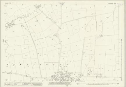 Oxfordshire X.13 (includes: Barford St John and St Michael; Deddington; West Adderbury) - 25 Inch Map