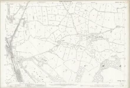 Cheshire LVI.8 (includes: Crewe; Haslington; Monks Coppenhall) - 25 Inch Map
