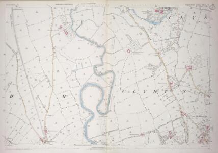 south east repro Dev-80-SE Old map Exeter Devon Clyst St Mary 1906 