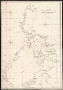 Chart of the Philippine Islands, from the Spanish chart in 1808, the adjacent islands are added from the lastest surveys
