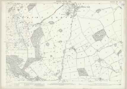 Shropshire LXV.12 (includes: Aston Botterell; Burwarton; Cleobury North; Stottesdon) - 25 Inch Map