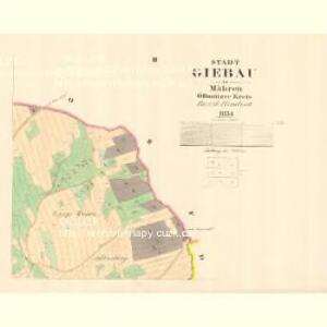 Giebau - m1122-1-002 - Kaiserpflichtexemplar der Landkarten des stabilen Katasters