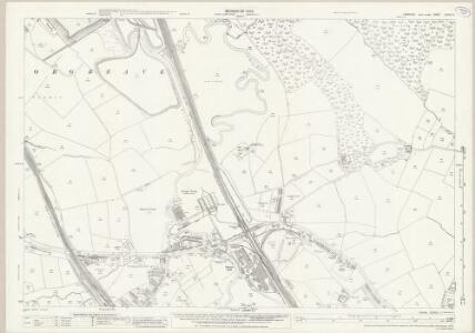 Yorkshire CCXCV.11 (includes: Aston Cum Aughton; Orgreave; Sheffield; Treeton) - 25 Inch Map