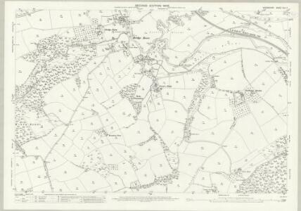 Devon XLII.7 (includes: Ashreigney; Chawleigh; Chumleigh; Wembworthy; Winkleigh) - 25 Inch Map