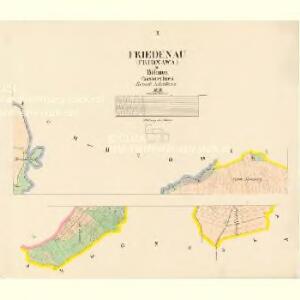 Friedenau (Fridnawa) - c4705-2-002 - Kaiserpflichtexemplar der Landkarten des stabilen Katasters