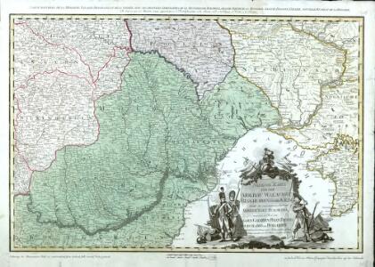 Neueste Karte Von Der Moldau, Walachei, Bessarabien Und Der Krim