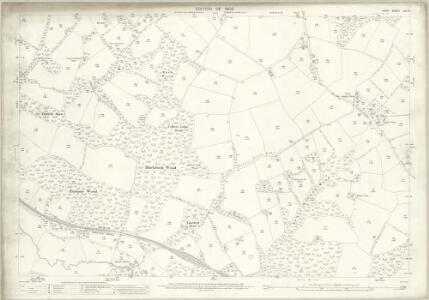 Kent LXX.6 (includes: Cranbrook; Goudhurst) - 25 Inch Map