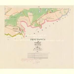 Przetschin - c6156-1-003 - Kaiserpflichtexemplar der Landkarten des stabilen Katasters