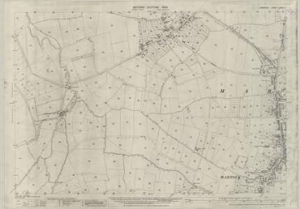 Somerset LXXXII.5 (includes: Kingsbury Episcopi; Martock; South Petherton) - 25 Inch Map