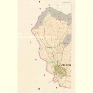 Gross Horka (Hruba Horka) - c2369-1-001 - Kaiserpflichtexemplar der Landkarten des stabilen Katasters