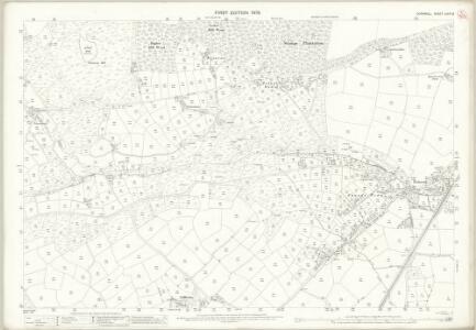 Cornwall LXVIII.8 (includes: Ludgvan; St Erth) - 25 Inch Map