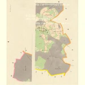 Böhmisch Killmes - c0987-1-002 - Kaiserpflichtexemplar der Landkarten des stabilen Katasters