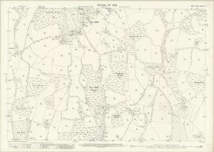 Kent XXXIX.15 (includes: Brasted; Sundridge) - 25 Inch Map