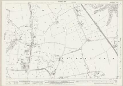 Durham XX.9 (includes: Framwellgate Moor; Kimblesworth; Witton Gilbert) - 25 Inch Map