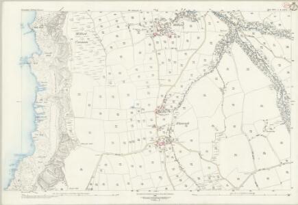 Devon XXVII.1 (includes: Hartland) - 25 Inch Map