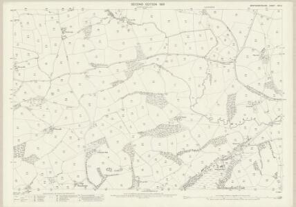 Montgomeryshire XXII.2 (includes: Llanfair Caereinion; Llangynyw) - 25 Inch Map