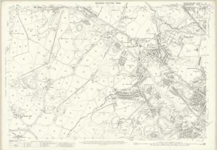 Worcestershire II.13 (includes: Oldbury; Rowley Regis; West Bromwich) - 25 Inch Map