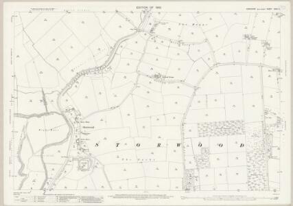 Yorkshire CXCII.11 (includes: Cottingwith; Melbourne; Sutton Upon Derwent; Wheldrake) - 25 Inch Map