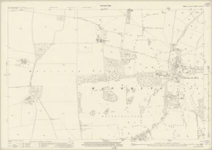 Essex (New Series 1913-) n LXX.14 (includes: Havering Atte Bower; Stapleford Abbotts) - 25 Inch Map