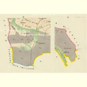 Klein Borowitz (Mala Borowice) - c0397-1-004 - Kaiserpflichtexemplar der Landkarten des stabilen Katasters