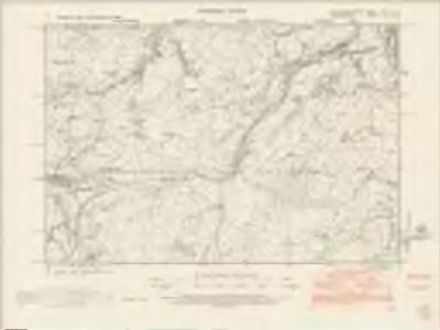 Montgomeryshire XLVII.SE - OS Six-Inch Map