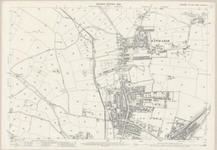Yorkshire CCLXXXIX.3 (includes: Rawmarsh; Rotherham; Wentworth) - 25 Inch Map