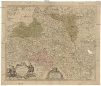 Mappa geographica, ex novissimis observationibus repraesentans regnum Poloniae et magnum ducatum Lithuaniae