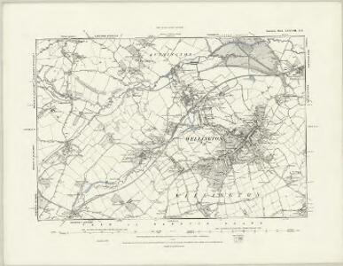Somerset LXXVIII.NW - OS Six-Inch Map