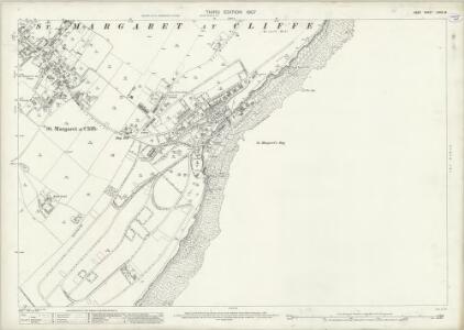 Kent LXVIII.8 (includes: St Margarets At Cliffe) - 25 Inch Map