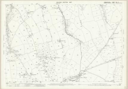 Pembrokeshire XXX.9 (includes: Egwyscummin; Llanbedr Felffre) - 25 Inch Map