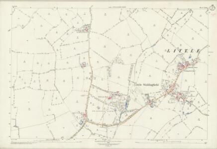 Suffolk LXXIII.5 (includes: Acton; Great Waldingfield; Little Waldingfield) - 25 Inch Map