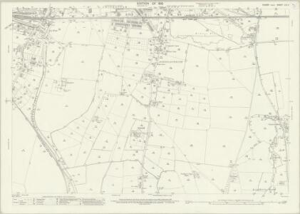 Sussex LXI.11 (includes: Chichester; Donnington; Hunston; North Mundham; Oving) - 25 Inch Map