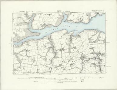 Cornwall LXXVI.NE - OS Six-Inch Map