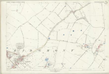 Bedfordshire XXI.13 (includes: Lidlington; Millbrook; Ridgmont; Steppingley) - 25 Inch Map