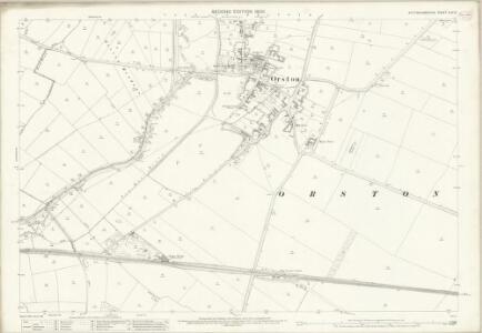 Nottinghamshire XLIV.2 (includes: Aslockton; Elton; Orston; Thoroton; Whatton) - 25 Inch Map