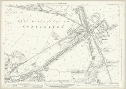Northumberland (New Series) LXX.13 (includes: Bedlington; Blyth) - 25 Inch Map