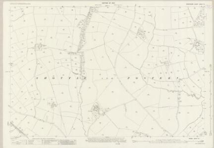 Derbyshire XXXIX.15 (includes: Hazlewood; Idridgehay and Alton; Shottle and Postern; Turnditch) - 25 Inch Map