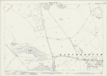 Berkshire XX.11 (includes: Brightwalton; Farnborough; Lockinge; Wantage) - 25 Inch Map