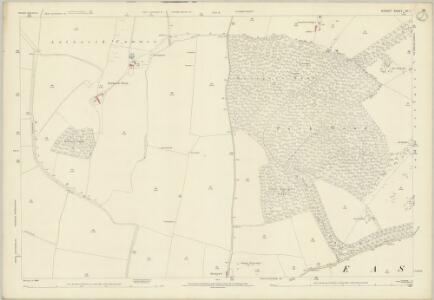 Dorset LV.1 (includes: Coombe Keynes; East Lulworth; West Lulworth; Winfrith Newburgh) - 25 Inch Map