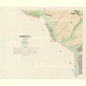 Hodina (Hodjna) - c1940-1-003 - Kaiserpflichtexemplar der Landkarten des stabilen Katasters