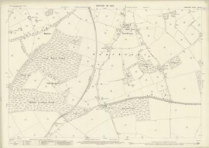 Hampshire and Isle of Wight XXVII.9 (includes: Herriard; Lasham) - 25 Inch Map