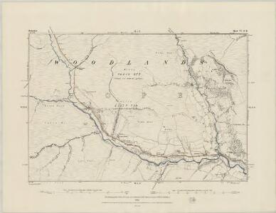Derbyshire VI.NW - OS Six-Inch Map