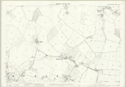Gloucestershire XXV.3 (includes: Norton; Sandhurst; Twigworth) - 25 Inch Map